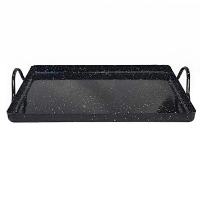 Bandeja caracoles y arroz esmaltada