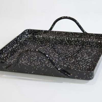 Bandeja caracoles y arroz esmaltada