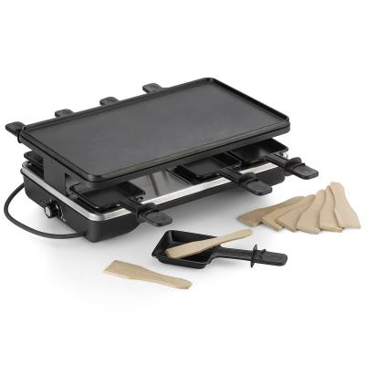 Raclette plancha el�ctrica reversible Geneva 8 p