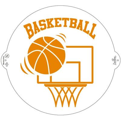 Stencil plantilla Baloncesto 25 cm