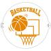 Stencil plantilla Baloncesto 25 cm