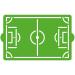 Stencil plantilla Campo F�tbol 30x20cm