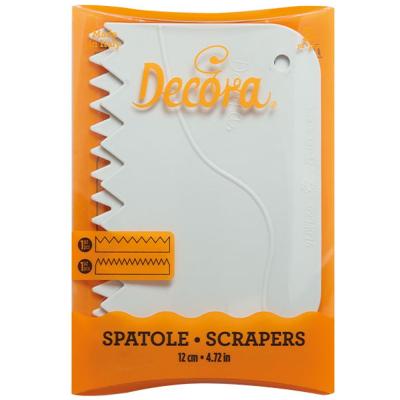 Juego 2 esp�tulas dentadas masas pan y pasteler�a