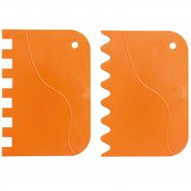 Set 2 esp�tules ondulades masses pa i pastisseria