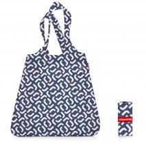 Bolsa compra plegable shopper Signature navy