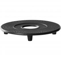 Salvamanteles hierro forjado Jang negro