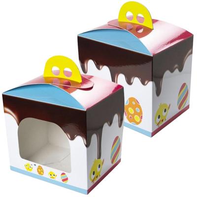 Caja para figuras mona pascua 18x24x22 cm