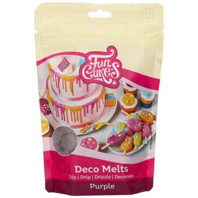 Deco Melts Funcakes 250 gr p�rpura