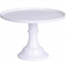 Expositor para pasteles grande blanco