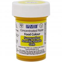 Colorante en pasta PME 25 g amarillo sol