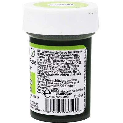 Colorante en pasta PME 25 g verde lima
