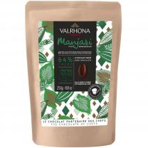 Cobertura xocolata Valrhona Manjari 64% 250g