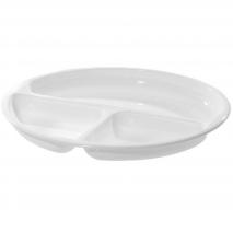 Plato microondas 3 compartimentos 25 cm