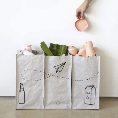 3 bolsas reciclaje basura