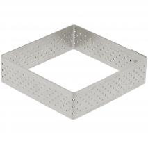 Anell tarta perforat quadrada 8x8 cm