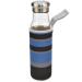 Botella cristal con funda neopreno