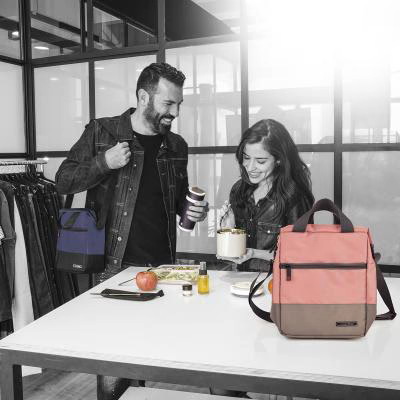 Bolsa porta fiambrera Urban Soft bicolor