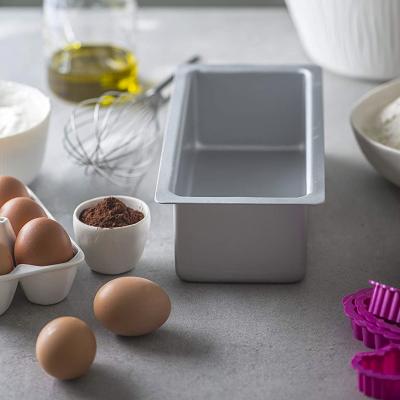 Molde rectangular aluminio anodizado 25x7,5 cm