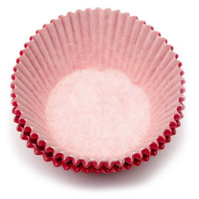 Papel cupcakes jumbo x60 Rojo