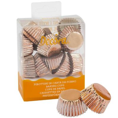 Papel trufas y bombones x180 Oro rosa