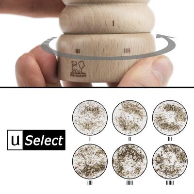 Molinillo Pimienta Peugeot madera chocolate