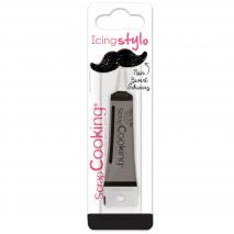 Tubo glasa decoracin 20 g negro