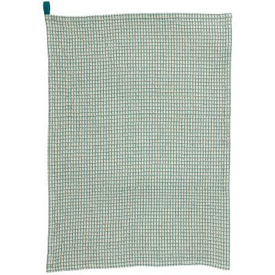 Pa�o de cocina nido de abeja 100% algod�n Bi azul