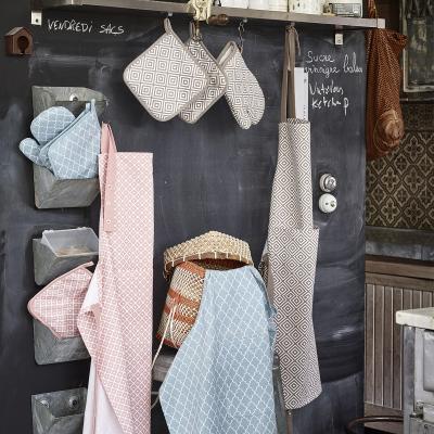 Delantal de cocina 100% algod�n Arabesk azul