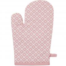 Guant de cuina 100% cot� Dot rosa