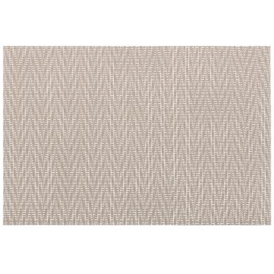 Mantel individual 30x45 cm Chevron taupe