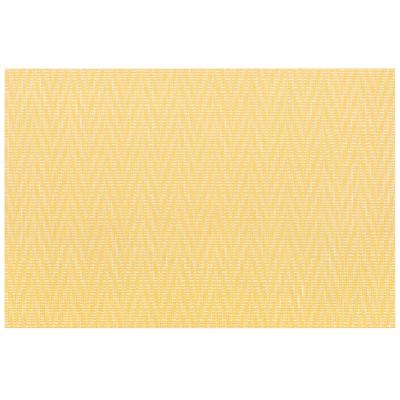 Mantel individual 30x45 cm Chevron amarillo