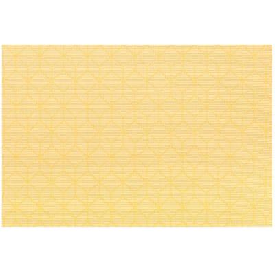 Mantel individual 30x45 cm Cubes amarillo