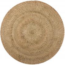Mantel individual redondo 36 cm Rattan natural