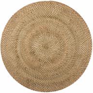 Mantel individual redondo 36 cm Rattan natural