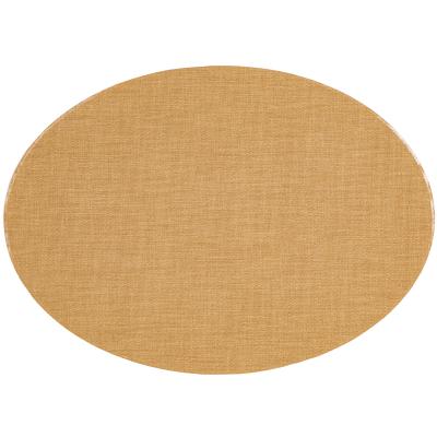 Mantel individual oval 33x46 cm camel