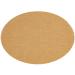 Mantel individual oval 33x46 cm camel