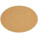 Mantel individual oval 33x46 cm camel