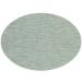 Mantel individual oval 33x46 cm verde piedra