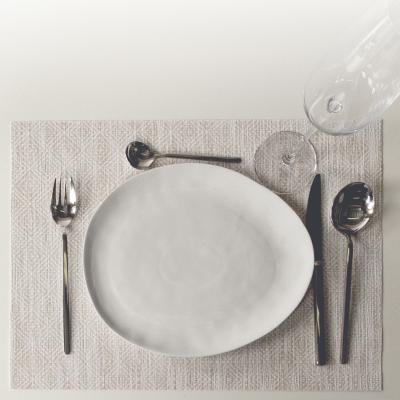 Mantel individual 33x45 cm Diamond taupe