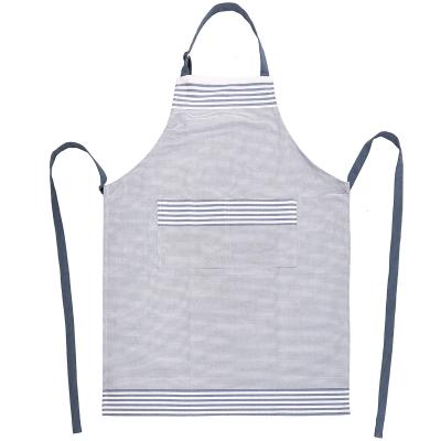 Delantal 100% algod�n  XL-Lines azul