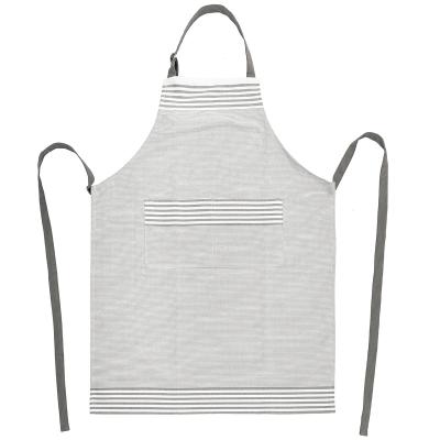 Delantal 100% algod�n  XL-Lines gris