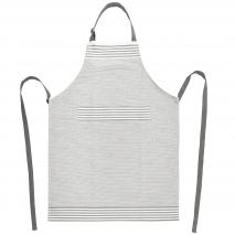 Delantal 100% algod�n  XL-Lines gris
