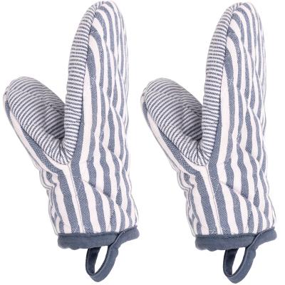 Set 2 manoplas cocina 100% algod�n XL-Lines azul