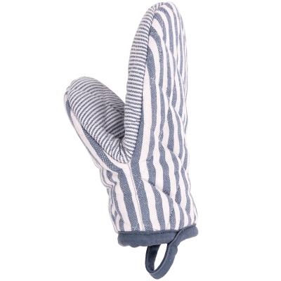 Set 2 manoplas cocina 100% algod�n XL-Lines azul