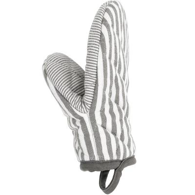 Set 2 manoplas cocina 100% algod�n XL-Lines gris
