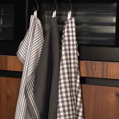 Set 3 pa�os de cocina 100% algod�n  XL-Lines gris