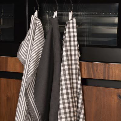 Set 3 pa�os de cocina 100% algod�n  XL-Lines gris