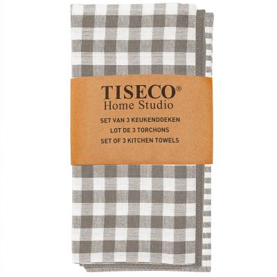 Set 3 pa�os de cocina 100% algod�n  XL-Lines taupe