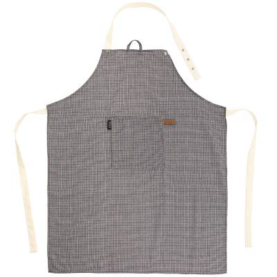 Delantal de cocina Sherlock 68x85 cm negro