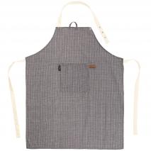 Delantal de cocina Sherlock 68x85 cm negro